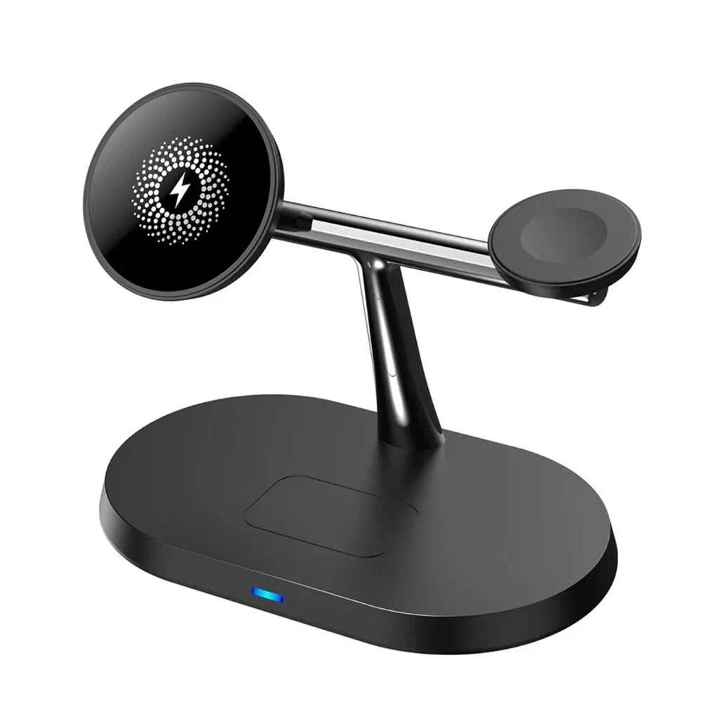 POWER CELL 3 - IN - 1 MAGNETIC 15WATT WIRELESS FAST CHARGER (NEW WITH TAGS)